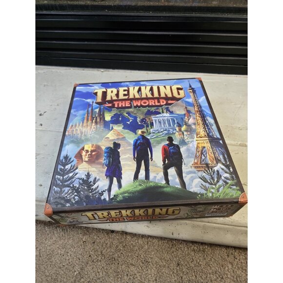 Trekking the World Educational Board Game by Underdog Games Complete - Picture 1 of 9